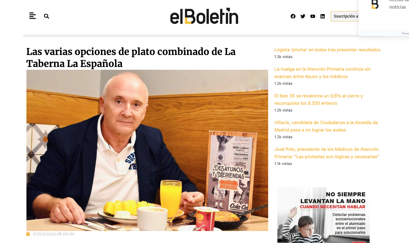 Prensa El Boleín 